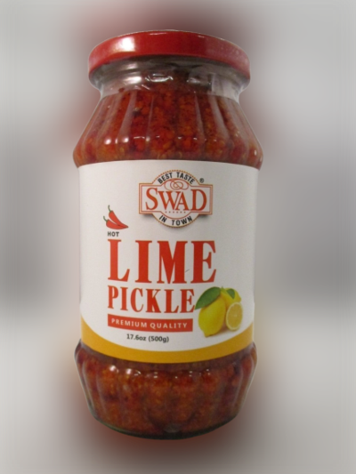 Swad Lime Pickle  (Hot) 17.06oz (500g)