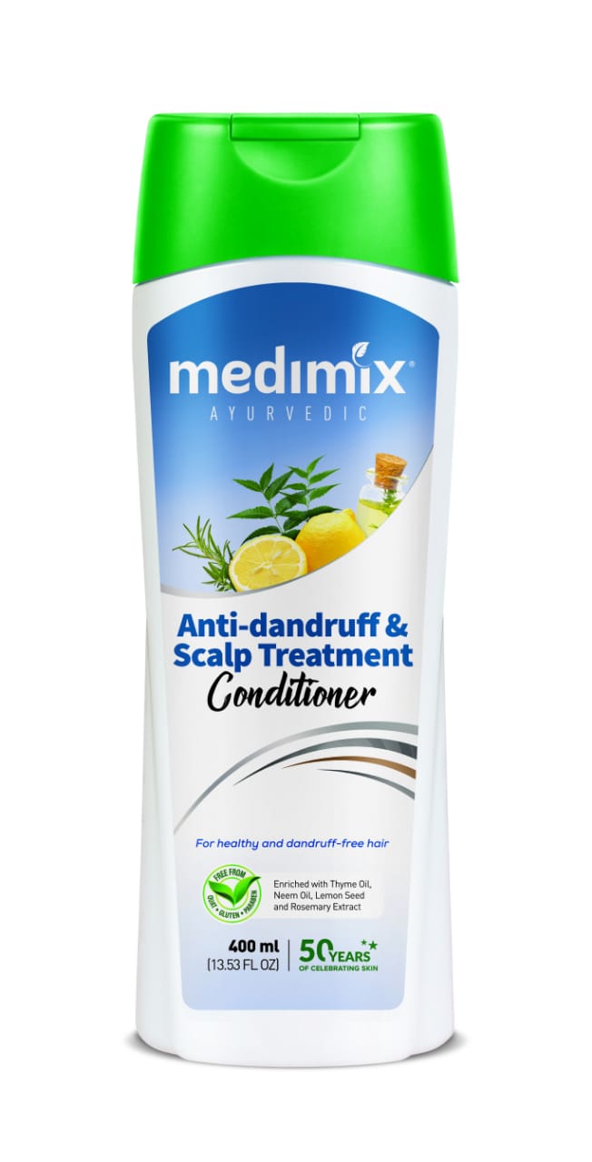 Medimix Ayurvedic Anti-Dandruff & Scalp Treatment  Conditioner, 400ml