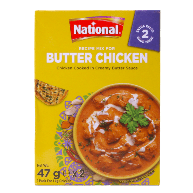 National Butter Chicken Recipe Mix 1.65 oz (47g)