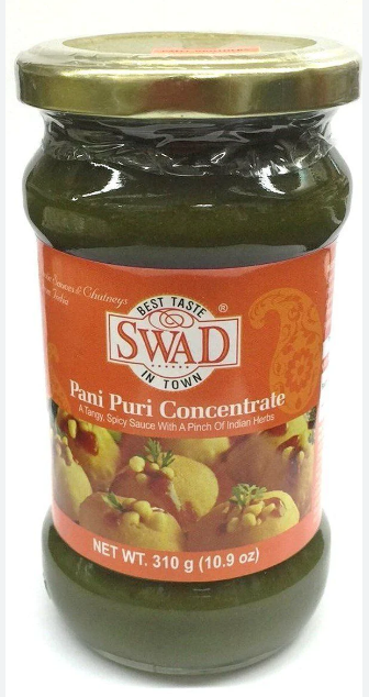 Swad Pani Puri Concentrate (Red), 7.5oz