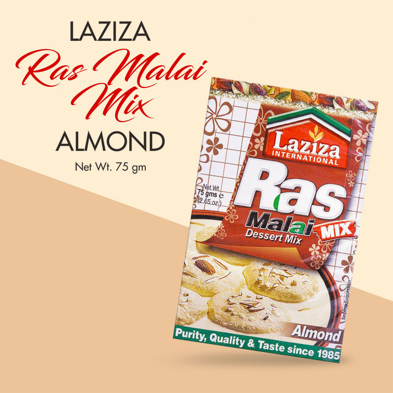 Laziza Rasmalai Mix (Almond) 75gm