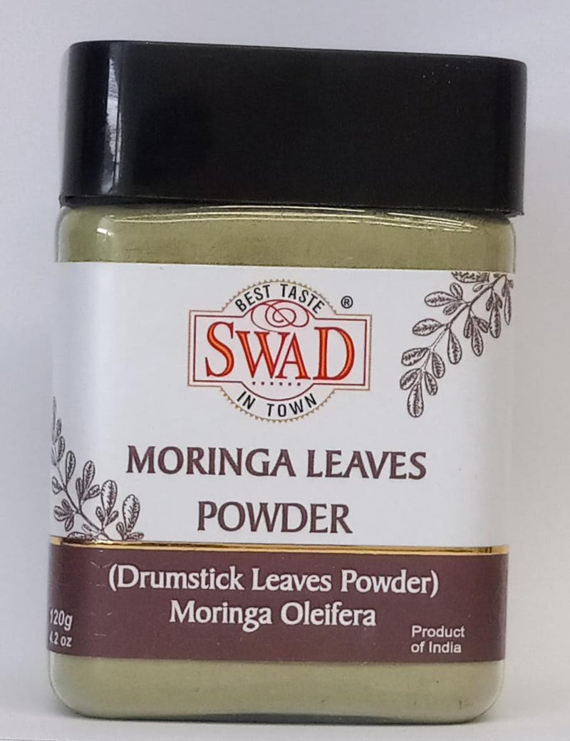 Swad Moringa Leaves Powder (Drumstick Leaves) 4.2oz (120g)