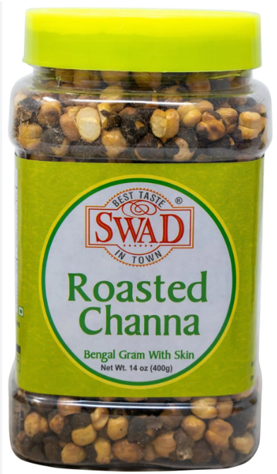 Swad Roasted Chana with Skin, 400g