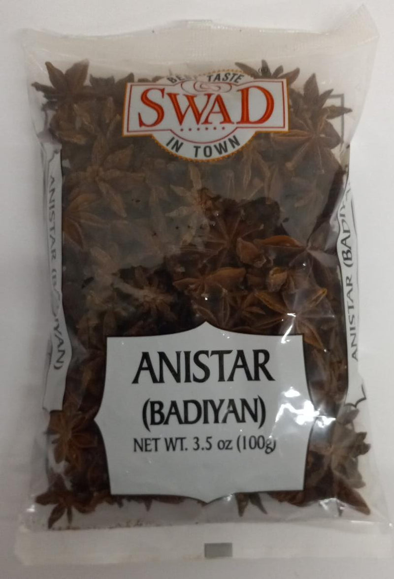 Swad Anistar, Star Anise, 3.5oz