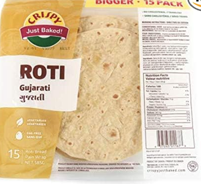 TWI Roti Gujarati (15 Roti | 585g)