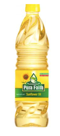 Pura Faith Sunflower Oil - Various Sizes