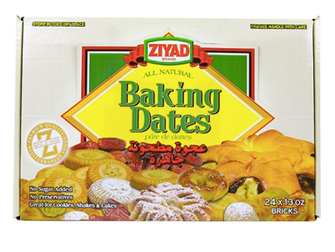Ziyad Baking Dates, Date Filling, 13oz