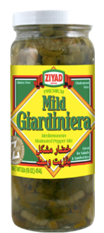 Ziyad Giardiniera Mild Mix, 16oz