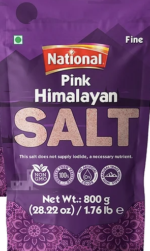 National Himaliyan Pink Salt Fine 800gm