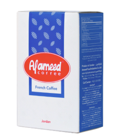 Al Ameed French Dark Roast Ground Coffee, 8oz
