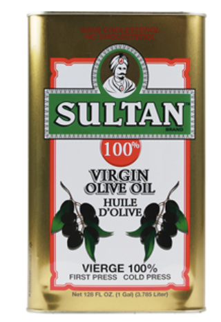 Sultan Virgin Olive Oil 1gl (4.5lt) Can