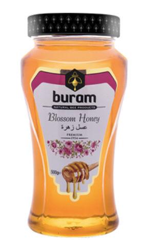 Buram Orange Blossom Honey 17.6oz (498g)