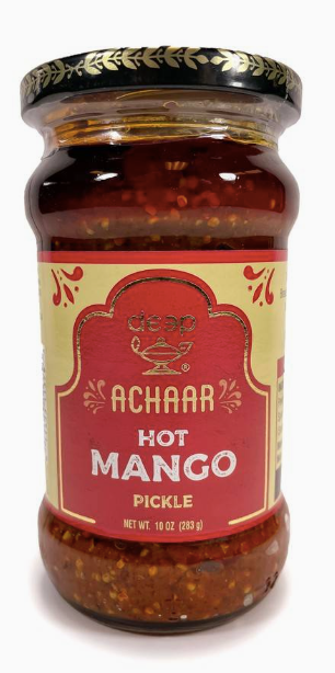 Deep Achaar Hot Mango  Pickle, 10oz