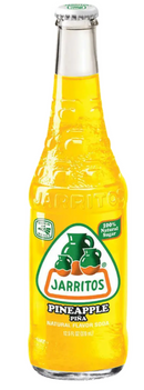 Jarrito's Pineapple Soda, 12oz