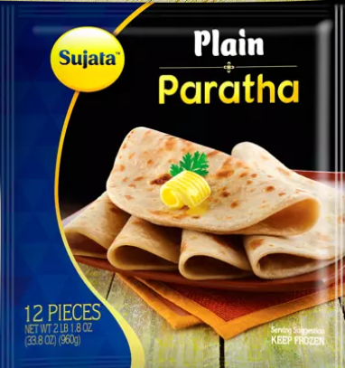 Sujata Plain Paratha 12pc