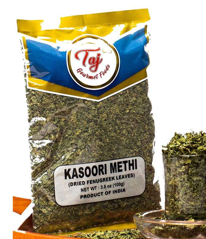 TAJ Kasoori Methi, Dried Fenugreek Leaves,