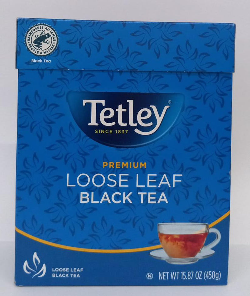 Tetley Premium Black Tea (Loose Leaf) 15.87oz (450g) (Indian Origin)