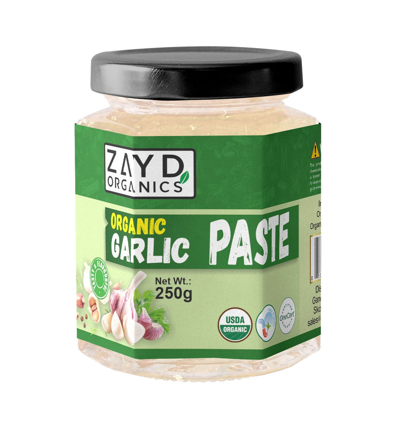 Zayd Organic Garlic Paste 10.5oz