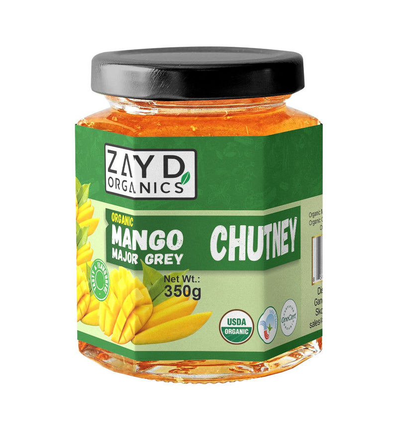 Zayd Organic Mango Major Grey Chutney 10.5oz