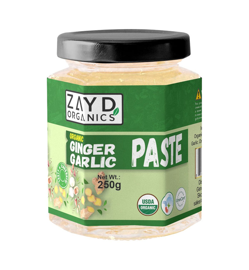 Zayd Organic Ginger Garlic Paste 10.5oz