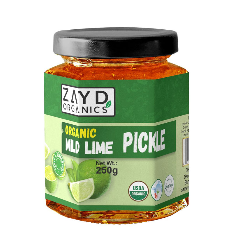 Zayd Organic Mild Lime Pickle 10.5oz