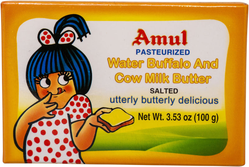 Amul Butter Salted 3.5oz (100g)