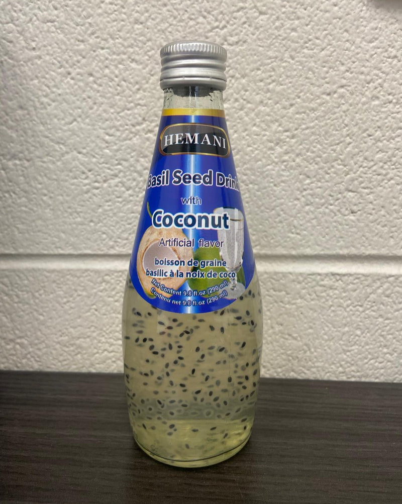 Hemani Coconut Drink with Basil Seed 290ml