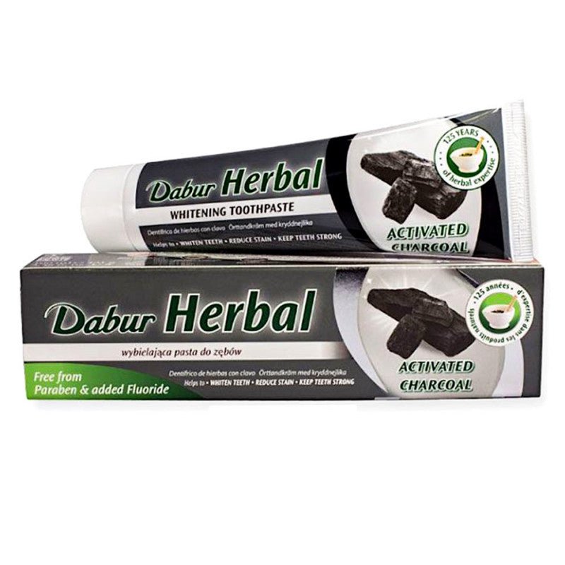 Dabur Herbal Activated Charcoal Toothpaste 131g