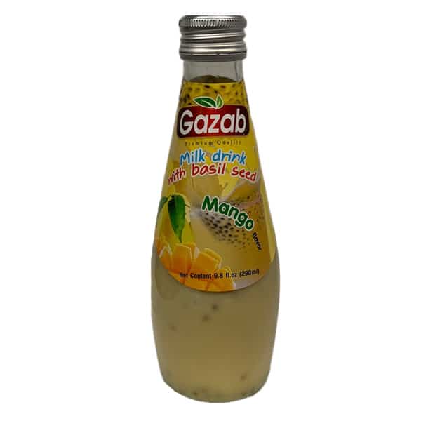 Gazab Basil Drink, Mango, 290ml