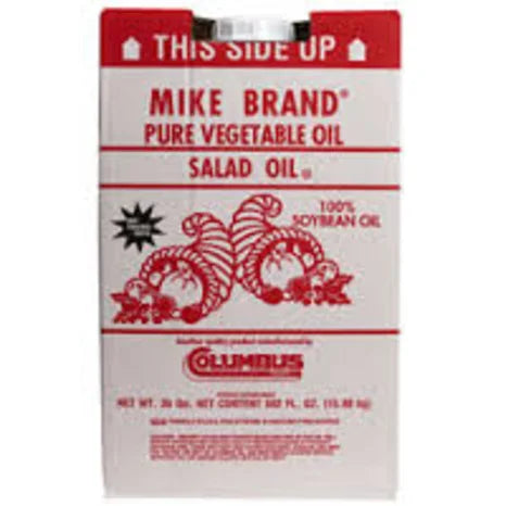 Mike Brand Pure Vegetable oil (Salad Oil) 35lbs (15.88kg)