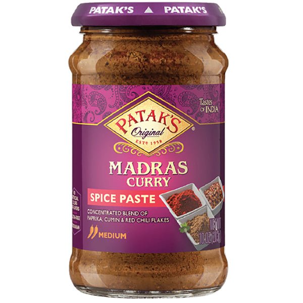 Patak's Madras Curry Paste (Medium), 10oz