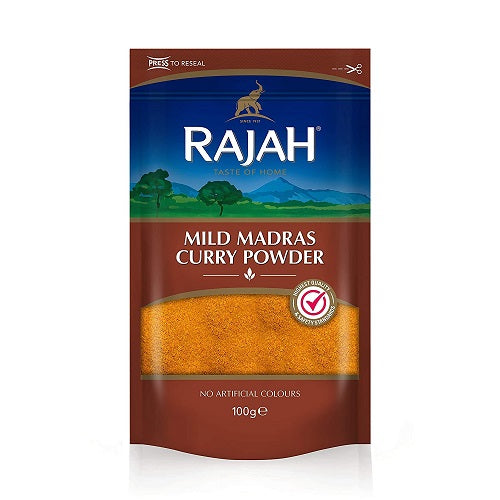 Rajah Madras Curry Powder Mild, 100g