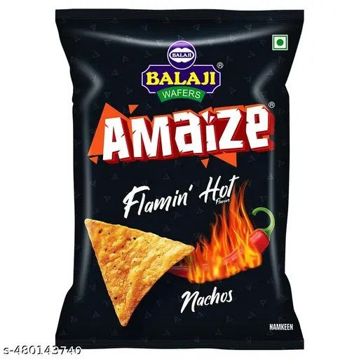 Balaji Amaize Flamin' Hot Nachos 40g