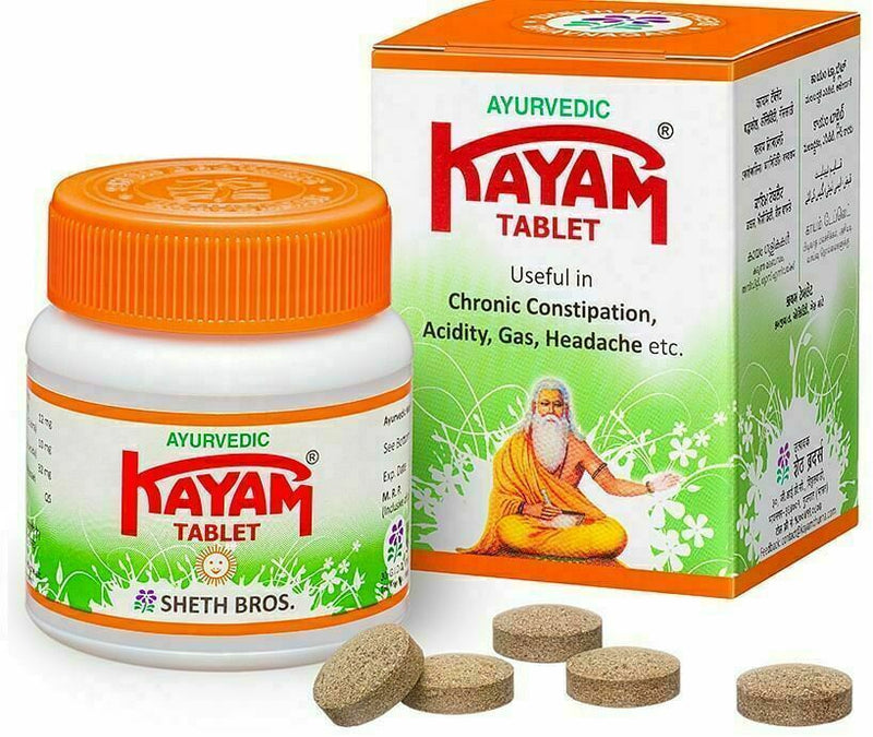 Kayam Ayurvedic Tablet, 30 tablets