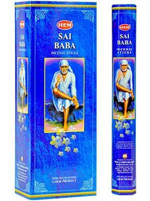 HEM Precious Sai Baba Incense Sticks. 6 packs. (20/Sticks)