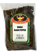 Deep Black Pepper Whole (Various Sizes Available)
