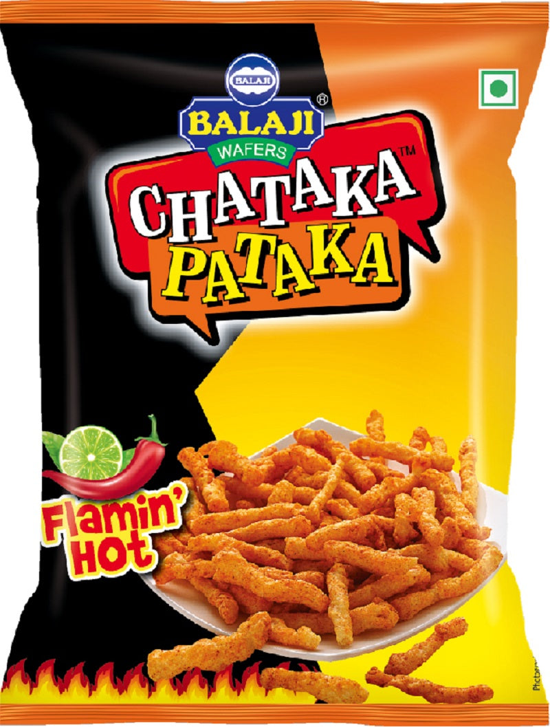 Balaji Namkeen Chataka Pataka Flamin Hot 65g