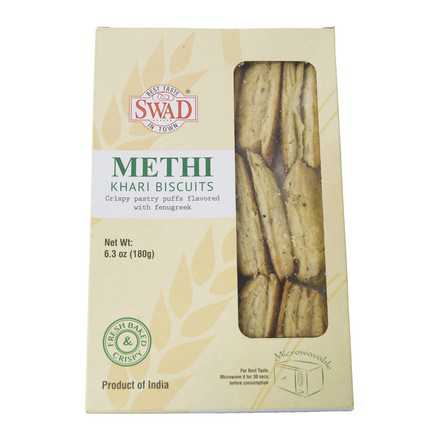 Swad Methi Khari Biscuits 6.3oz (180g)