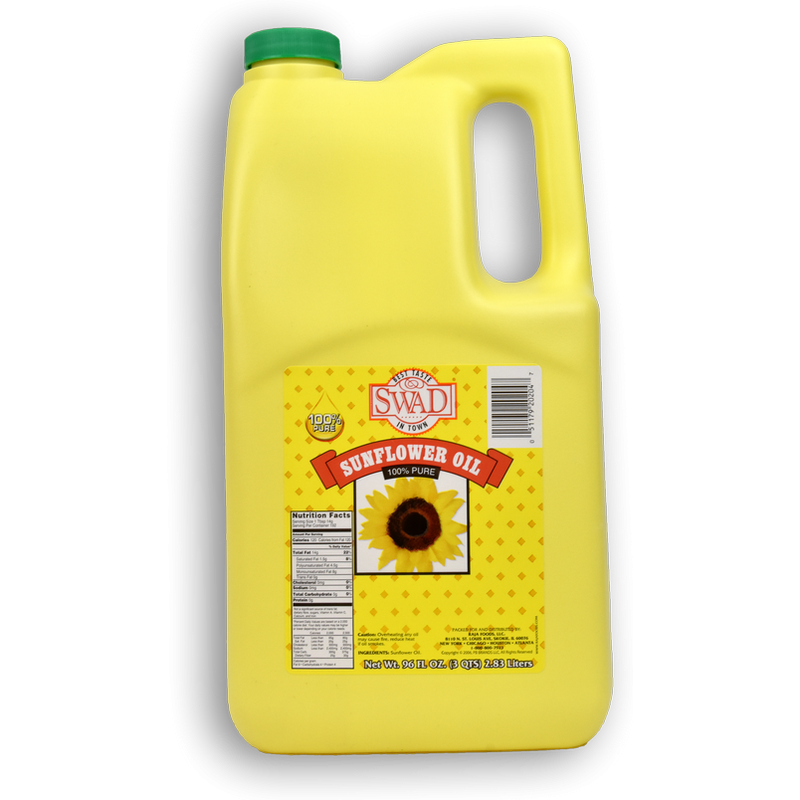 Swad Sunflower Oil, 3QTS