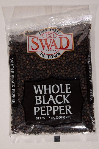 Swad Whole Black Pepper Whole, 7 Ounce