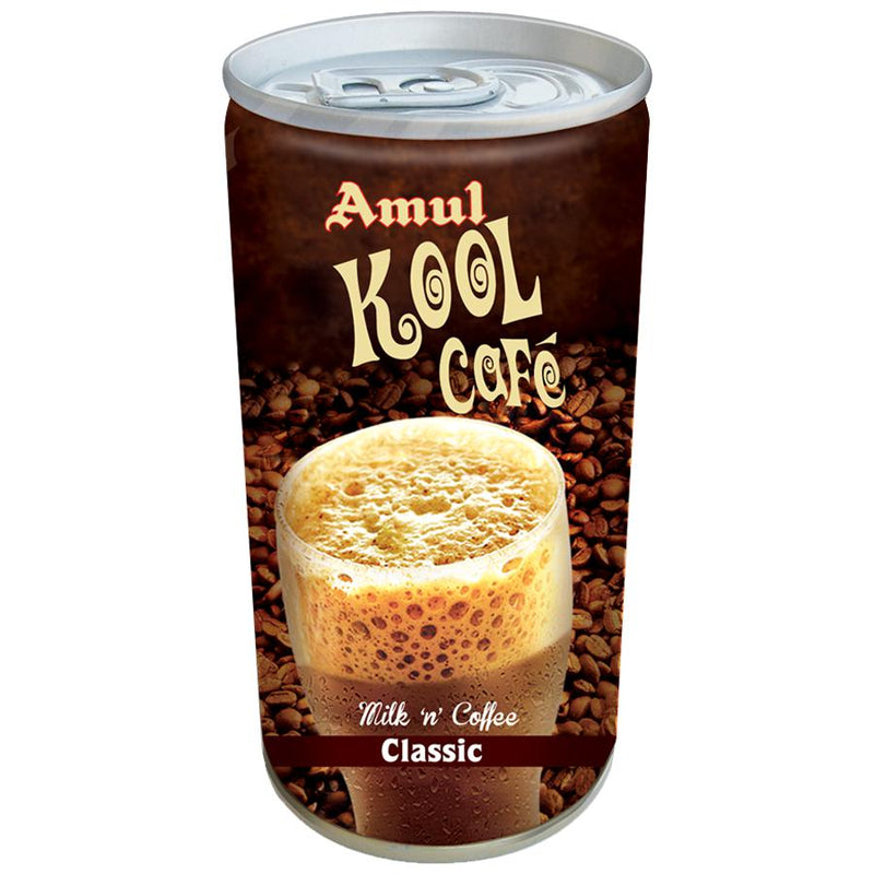 Amul Kool Cafe (Milk 'n' Coffee) Milk Drink, 200ml (6.76oz)