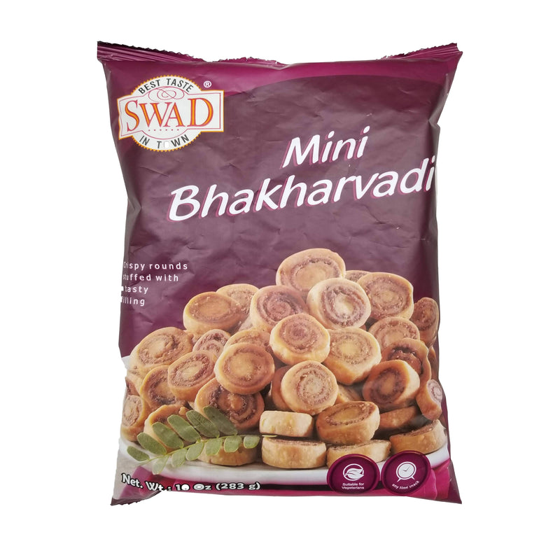 Swad Mini Bhakharvadi 10oz (283g)
