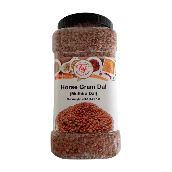 TAJ Horse Gram (Muthira, Kulith, Kulthi Beans), 4-Pounds