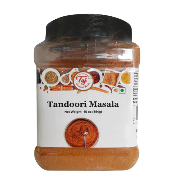 TAJ Tandoori Masala (Indian Spice Blend), 16oz (454g) Pouch