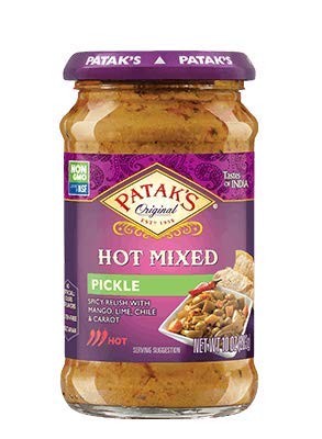 Patak's Hot Mixed Pickle, (10 Oz)