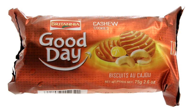 Britannia Good Day Cashew Cookies - 75g, 1-Pack