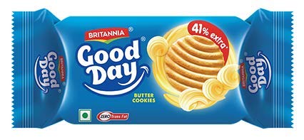Britannia Good Day Butter Cookies 75g, 1-Pack