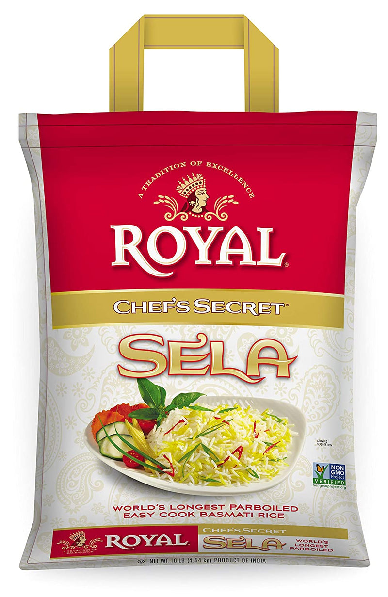 Royal Chef’s Secret Sela Basmati Rice, Parboiled Sella,