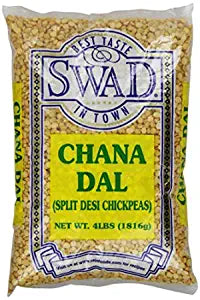 Swad Chana Dalia, Daliya, (Roasted Split Chickpeas) 28oz