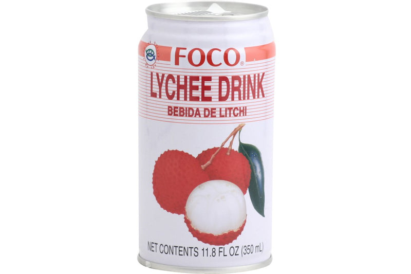 FOCO Lychee Juice with Pulp, 11.8 Fl Oz